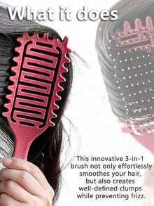 Hair brushes-EU+UK 卷发定型梳，2026闪光造型梳，专为卷发设计，打造女性专属卷发造型