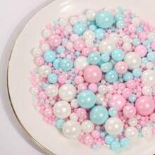 85g/3oz Assorted Pearls Cake Decorations - Cupcake Toppers For Celebrations, Wedding, Shower, Party, Christmas,Candy Decoration,Wedding Cake Topper