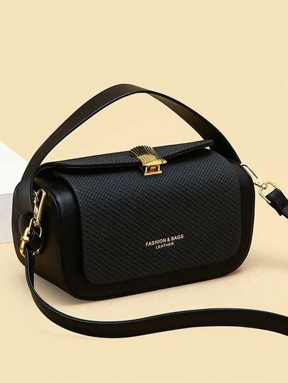 حقيبة كتف وحقيبة كروسبودي نسائية عصرية، حقيبة يد صغيرة مربعة وكاجوال متعددة الاستخدامات، مناسبة للخروج والسفر والتسوق