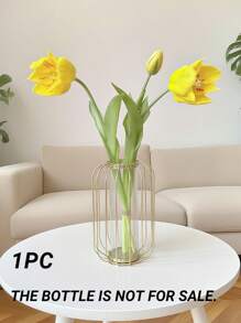 3 piezas de tulipanes artificiales de tacto real, de alta calidad, muy populares en Arabia Saudita, para decoración de hoteles, oficinas, hogares, ramos de boda, decoración de mesas de comedor, Día de San Valentín, regalo