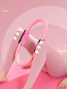 11pcs Yoga And Pilates Exercise Set - Home Fitness Equipment For Women - Includes Booty Resistance Bands, Mini Pilates Yoga Ball, Yoga Socks, Stretch Strap, Strength Training Discs, Yoga Knee Pad. Suitable For Leg, Arm And Thigh Workouts At Home. - Multicolor - View 5