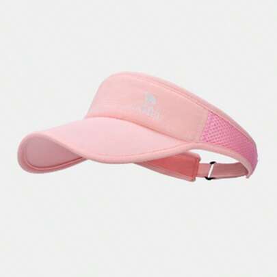 CAMEL CROWN 跑步遮阳帽女士运动户外空顶防晒高尔夫马拉松网球帽