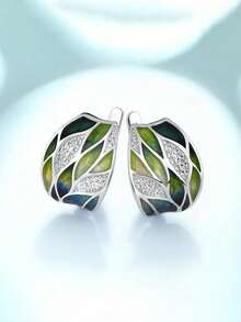 1 Cặp Hoa tai vòng tuyệt đẹp dành cho phụ nữ làm quà tặng kỷ niệm ngày cưới, tiệc đính hôn, ngày lễ tình nhân - 2 # - Xem 15