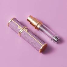 Travel Refillable Perfume Bottle, Leak-Proof 5ml Atomizer, Portable Luxurious Pocket Perfume Dispenser Pump Transfer Tool For Women Men Travel Accessories. - 紫色 - 查看 9
