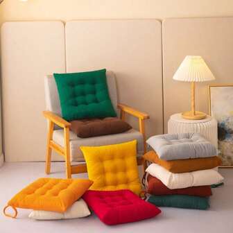 1 件加厚椅垫座垫家居装饰枕头冥想垫抱枕办公椅垫地板垫