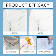 Gentle Cleaning Spray For Fabrics, Removing Oil Stains And Odors, No-Rinse Daily Refresh - Multicolor - View 9