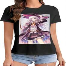 Women T-Shirts - 黑色 - 查看 1