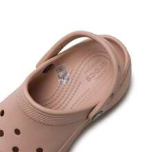 Crocs 经典云朵木屐镂空透气女鞋，户外/旅行/休闲 206750-7AF - 焦糖粉 - 查看 6