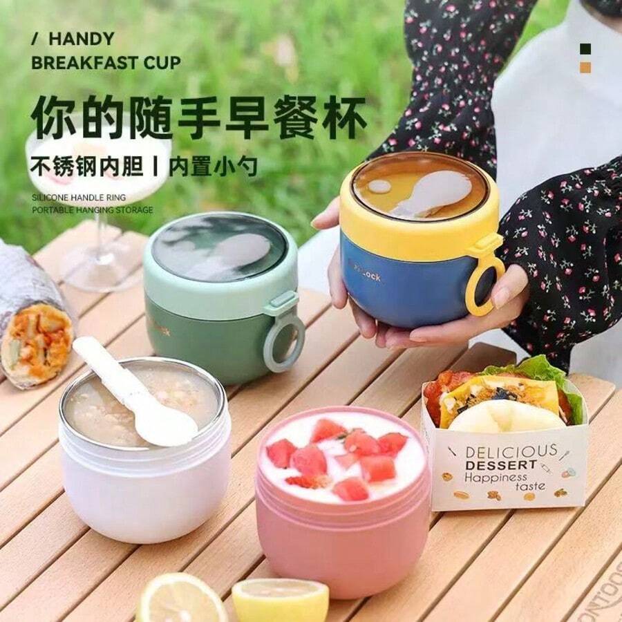 Short Thermal Cup 600 Ml - 藍色 - 查看 1