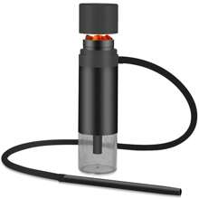 Portable Car Hookah, Hookah Set With Everything, Hookah Pipe Single Shisha Kit, To Go Hookah Cup Mini Hookah Perfect For Travel, Easy Assemble & Storage Hookah Set