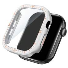 Funda de vidrio talla grande tapa para el de 46mm, 44mm, 40mm, 45mm, 41mm y 42mm. Protector de pantalla para Series 10, 9, 8, 7, 6, 5, 3 y SE. Accesorios.
