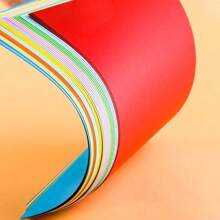 50 Sheets A4 Double-Sided Colored Paper - Multipurpose 10-Vibrant Colors Copy Paper For DIY Crafts, Origami, Art Projects, Party & School Decorations,Color Printing Paper, Cardboard,School Supplies,Back To School