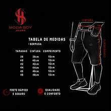 Kit 4 Random Bermuda Jeans Black Light Dark Medium Men's With Elastane SLIM Direct From The Premium Factory Various Washes - 彩色 - 查看 5