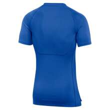 Nike Mens Pro Fitted Compression Short Sleeve Training Tee Shirt - Royal - 查看 2