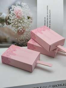 KEXINGYIYI 1/10pcs Ice Cream Shape Gift Boxes, Suitable For Gift Packaging Birthday Wedding Party Favors - Multicolor - View 9