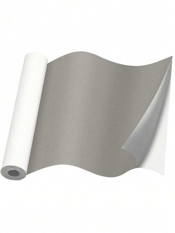 1PC Leather Repair Tape, Self Adhesive Leather Repair Patch For Sofas Couch Furniture Car Seat, Leather Rip Repair Kit Self-Adhesive Leather Refinisher Cuttable Sofa Repair, For Hotel/Restaurant/Office/Commercial For Workshops&Stores