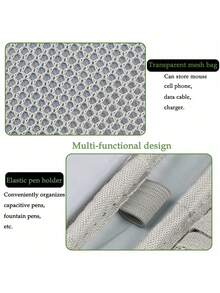 9-11 13 英寸平板电脑手提箱兼容 iPad A16 2025 Air 13 英寸加垫保护旅行套包适用于 iPad Pro 11 10.9 第 10 代 Air 5/4 代 Galaxy Tab S9/S8 - 彩色 - 查看 4