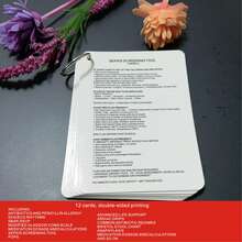 Nursing Reference Card ,Nursing Cards, , Nursing Clinical Cards, Nursing Badge Buddy, Nursing Student Medical Terminology Flashcards ECG Rhythm & Arrhythmias Healthcare, Nursing, Medical Pocket Cards - Multicolor - View 4