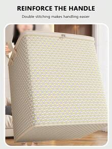 Large Capacity Foldable Storage Box (30/110/150/220L) - Multi-Size Zippered Storage Bins, Suitable For Clothes, Bedding And Sheets, Durable Fabric, Ideal For Wardrobe And Under Bed Storage.