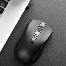 Wireless Mouse 2.4G Laptop Mouse Gaming Mouse With Usb Receiver, Laptop Cordless Mouse, Essential Portable Computer Mouse For Home Work - Multicolor - View 9