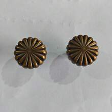 1/2/5件锌合金仿古单孔厨柜储物把手复古梳妆台抽屉衣柜把手老式门拉手橱柜家具五金（配对两种螺丝：2.2厘米、2.5厘米） - 復古 - 查看 7