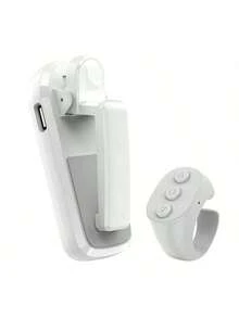 Remote Control Page Turner Compatible With Kindle Paperwhite Oasis Scribe EReaders, Page Turner Clicker For IPad Tablets Reading Novels Taking, Phone Camera Video Record Remote Triggers