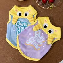 Fashionable Lightweight Monster Vest For Small Dogs, Summer Apparel For Teddy, Poodle And Other Medium/Small Pets