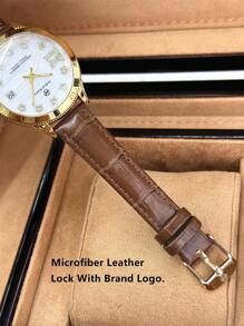 Pablo Raez 1 pieza Reloj de joyería de oro de 18K para mujer, chapado en oro IPG, resistente a la decoloración, de acero inoxidable, accesorio de playa de verano, diseño de lujo, esfera de nácar blanco, estilo retro elegante, reloj de cuarzo con diamantes, diseño de estrella para mujeres estudiantes