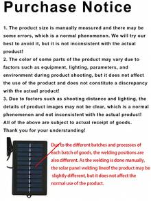 Solar Light Bulb For Indoor And Outdoor,  Lamp Suitable For Garden, Patio, Path, Garage, Home Lighting, Solar LED Canopy Light, Camping Gear, Outdoor Garden Decoration, Solar Garden Lights - Nhiều màu - Xem 11