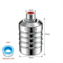 1/2英寸不锈钢304自动水位控制浮球阀，自闭式迷你浮球阀，无需电源，适用于水箱、水塔的自动水位控制器