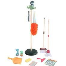 Household Cleaning Kit With Dinosaur Holder And Accessories - Multicolor - View 8