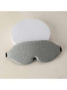 1Pc Ultra Soft 3D Sleep Eye Mask, 100% Blackout, Blindfold Sleeping Eye Mask, Smooth Eye Mask For Sleeping, Sleep Aid Eye Mask, Travel Sleep Eye Mask, Nap Eye Mask - Perfect For Travel And Napping Travel Accessories - Multicolor - View 14