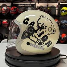 Bicycle Helmets - Khaki White Star Cup - View 5