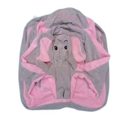 Libsit 仅售1件 幼儿防摔训练坐姿沙发套，加大加厚幼儿学习座椅。婴儿沙发座椅套。不含填充物 婴儿沙发支撑座椅套 婴儿毛绒椅 学习坐姿 舒适幼儿窝 可水洗 不含填充物