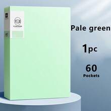 1 pieza Carpeta transparente de documentos, tamaño A4 con capacidad de 20/30/40/60/80/100 páginas, 6 colores disponibles, portafolio de archivos de empresa, organizador de exámenes estudiantiles, portador de suministros de oficina, impermeable y a prueba de suciedad, carpeta de almacenamiento de gran capacidad, tono pastel, portador de partituras, registro de chequeos de embarazo familiar, regalo de regreso a la escuela/graduación, bolsa de documentos comerciales, material de PP, álbum de ilustraciones, portador de certificados de premio