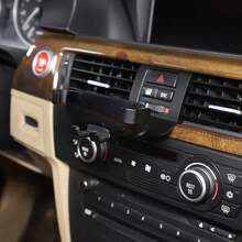 Soporte de teléfono para automóvil compatible con iPhone, teléfono Android, regalo para cumpleaños, familia, amigos, accesorios para automóvil, soporte de teléfono para automóvil - Negro - Ver 11