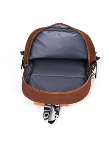 卡皮巴拉新款学生书包初中生大容量双肩包水豚卡通耐脏轻便双肩包