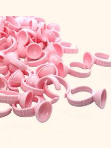 Lash Glue Holder, Blooming Flower Eyelash Extension Adhesive Tray For Makeup Use - Multicolor - View 6