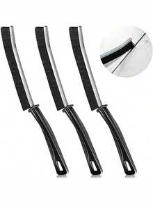 1 件装多功能长缝刷，用于洗衣机滚筒清洁、水槽清洁、添加硬清洁刷、带手柄清洁工具、窗缝清洁 - 灰色 - 查看 9