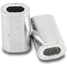 Hi-Seas-SEAS Grand Slam Aluminio Crimp Mangas - Plateado - Ver 8