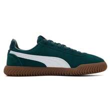 Puma Club Kayzer SD 低帮系带休闲鞋，男女通用简约舒适帆布鞋，402606-02 - 淡綠-彪馬白 - 查看 2