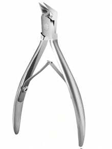 7 件套不锈钢嵌甲和老茧去除套装 - 无味美甲和修脚套装，无需电源，便携式收纳盒 - 銀色 - 查看 5