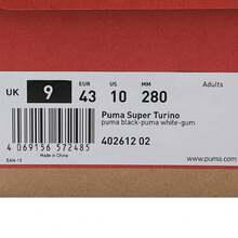 中性款 Puma Super Turino 休闲运动鞋，低帮 40261202 - 黑色 - 查看 6