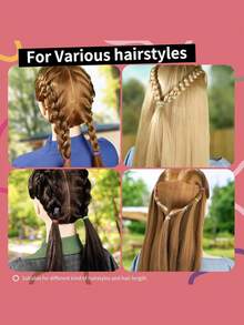 300 件青少年发圈，儿童橡皮筋，适合女孩细小发圈，发饰