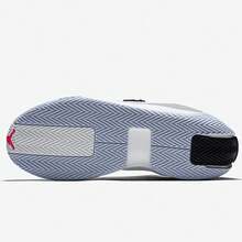 Nike 男款Jordan Jumpman Hustle PF 舒適百搭 輕便避震 低筒籃球鞋 - 黑與白 - 查看 8