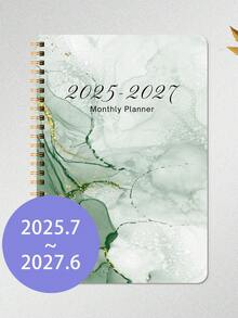 1pc 2026-2027 Academic Year Monthly Planner, 5.6" X 8.0", 24 Months Daily/Weekly/Monthly Planner, January 2026 To December 2027, School & Office Supplies, Back To School, 2026 New Year Gift - Multicolor - View 22
