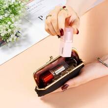 Fashionable Retro Women's Bifold Zipper Coin Purse Suitable For Daily Use Clip Wallet For Women Wallet Mini Wallet Purse Wallet Coin Wallet Wristlet Wallet Wallet - Multicolor - View 12