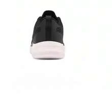 Skechers Women's Lightweight Comfortable Breathable Shock-Absorbing Supportive Walking Shoes - Black and White - View 6