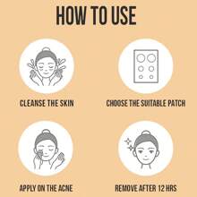 24/120片可爱熊猫痘痘贴，痘痘贴遮盖痘痘和瑕疵，温和清洁身体皮肤贴，节日礼物