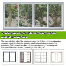 New 24 Pcs Magnetic Strips For Window Fly Screens SelfAdhesive Magnetic Strips Clips PunchFree Universal Strong Magnet For Fly Screens Window Net Insect Screen Mesh Curtains Door Curtains - 24pcs - View 3